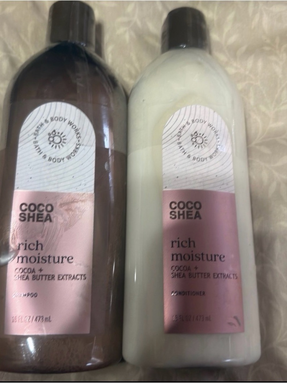 Bath & Body Works Coco Shea Rich Moisture Set - Brown & White